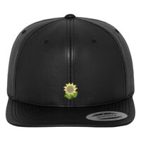 Full leather imitation snapback (6089FL) Vignette