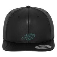Full leather imitation snapback (6089FL) Vignette