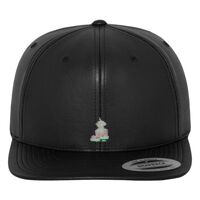 Full leather imitation snapback (6089FL) Vignette