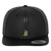 Full leather imitation snapback (6089FL) Vignette