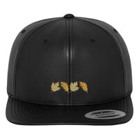 Full leather imitation snapback (6089FL) Vignette