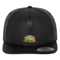 Full leather imitation snapback (6089FL) Vignette
