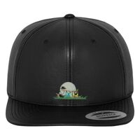 Full leather imitation snapback (6089FL) Vignette