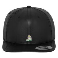 Full leather imitation snapback (6089FL) Vignette