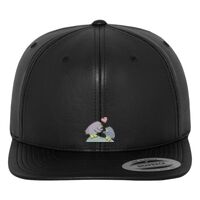 Full leather imitation snapback (6089FL) Vignette