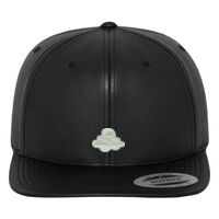 Full leather imitation snapback (6089FL) Vignette