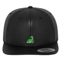 Full leather imitation snapback (6089FL) Vignette