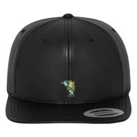 Full leather imitation snapback (6089FL) Vignette