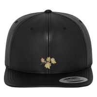 Full leather imitation snapback (6089FL) Vignette