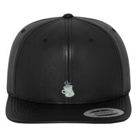 Full leather imitation snapback (6089FL) Vignette
