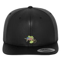 Full leather imitation snapback (6089FL) Vignette