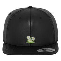 Full leather imitation snapback (6089FL) Vignette