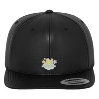 Full leather imitation snapback (6089FL) Vignette