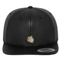 Full leather imitation snapback (6089FL) Vignette
