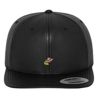 Full leather imitation snapback (6089FL) Vignette