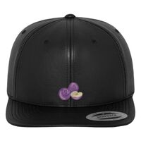 Full leather imitation snapback (6089FL) Vignette