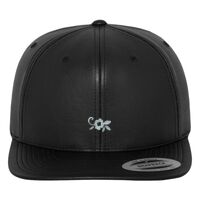 Full leather imitation snapback (6089FL) Vignette