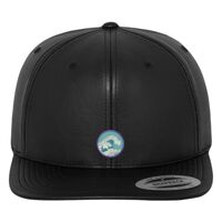 Full leather imitation snapback (6089FL) Vignette
