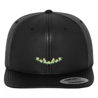 Full leather imitation snapback (6089FL) Vignette