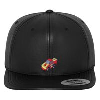 Full leather imitation snapback (6089FL) Vignette