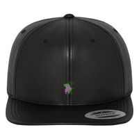 Full leather imitation snapback (6089FL) Vignette
