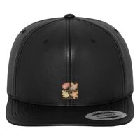 Full leather imitation snapback (6089FL) Vignette
