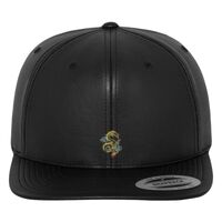 Full leather imitation snapback (6089FL) Vignette