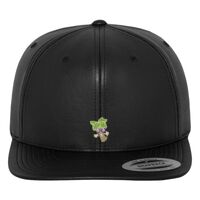 Full leather imitation snapback (6089FL) Vignette