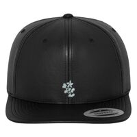 Full leather imitation snapback (6089FL) Vignette