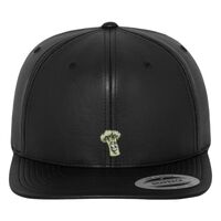 Full leather imitation snapback (6089FL) Vignette