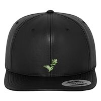 Full leather imitation snapback (6089FL) Vignette