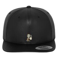 Full leather imitation snapback (6089FL) Vignette