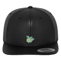Full leather imitation snapback (6089FL) Vignette