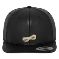 Full leather imitation snapback (6089FL) Vignette