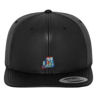 Full leather imitation snapback (6089FL) Vignette