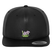 Full leather imitation snapback (6089FL) Vignette