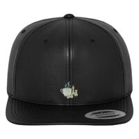 Full leather imitation snapback (6089FL) Vignette
