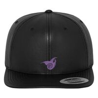 Full leather imitation snapback (6089FL) Vignette
