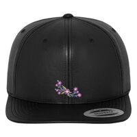 Full leather imitation snapback (6089FL) Vignette