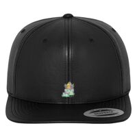 Full leather imitation snapback (6089FL) Vignette