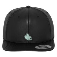 Full leather imitation snapback (6089FL) Vignette