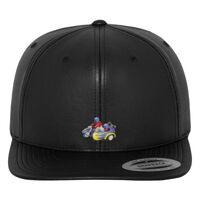 Full leather imitation snapback (6089FL) Vignette