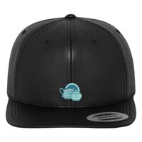 Full leather imitation snapback (6089FL) Vignette