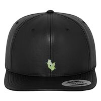 Full leather imitation snapback (6089FL) Vignette