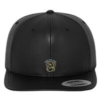 Full leather imitation snapback (6089FL) Vignette