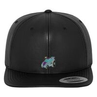 Full leather imitation snapback (6089FL) Vignette