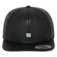 Full leather imitation snapback (6089FL) Vignette