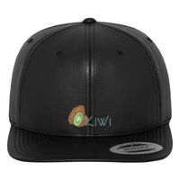 Full leather imitation snapback (6089FL) Vignette