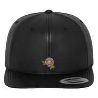 Full leather imitation snapback (6089FL) Vignette
