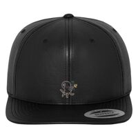Full leather imitation snapback (6089FL) Vignette